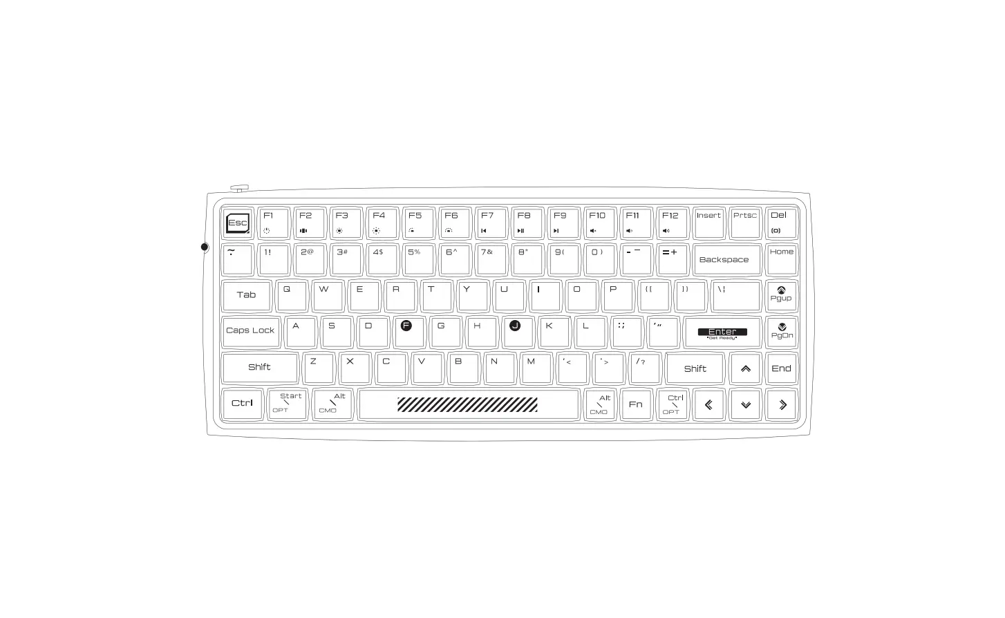 Durgod Dgk710 Hi Keys Wireless Mechanical Keyboard User Guide