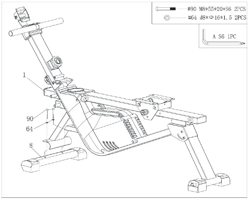 FORTIS-MR-300-Magnetic-Rowing-Machine-fig-3
