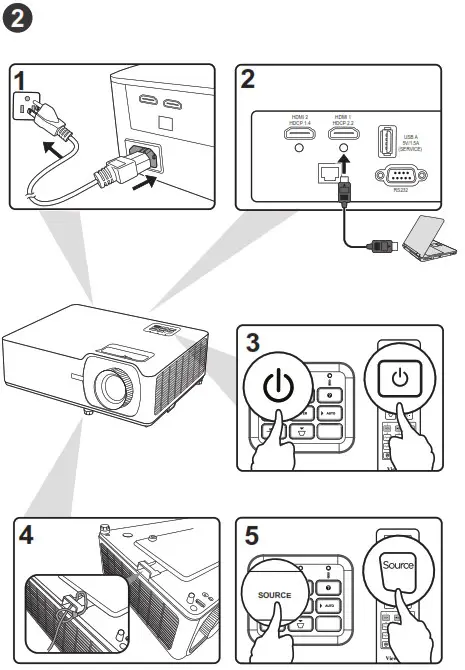 ViewSonic LS751HD Series DLP Projector - Product Overview 2
