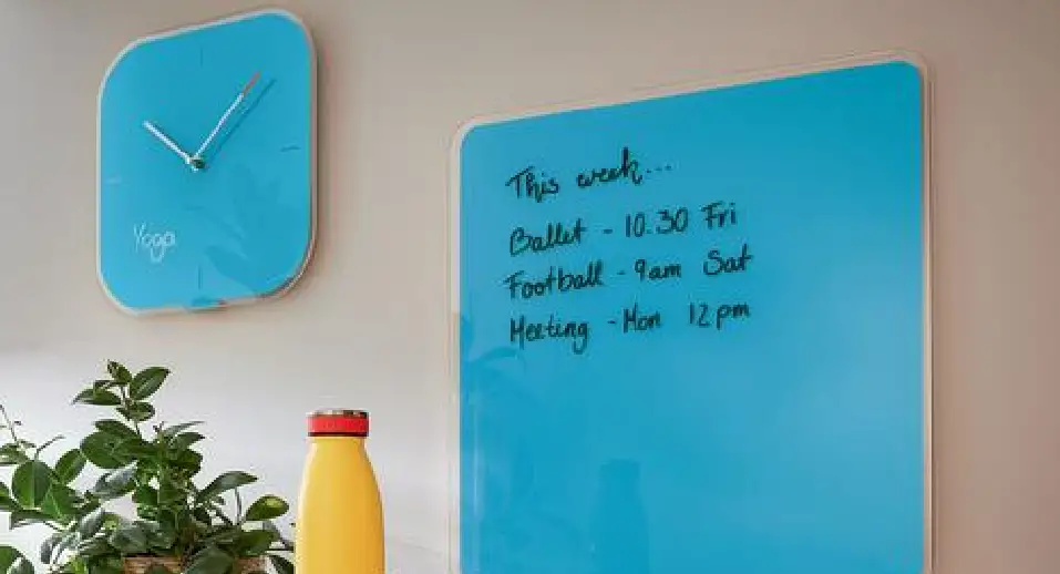 Leitz 90170061 Glass Wall Clock User Manual