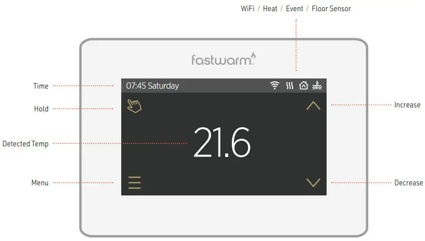 fastwarm-16AMP-Touchscreen-Thermostat-fig 6