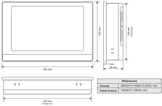 PPI HumiTherm Ultra Temperature Humidity %RH Control and Recording System - MECHANICAL MOUNTING
