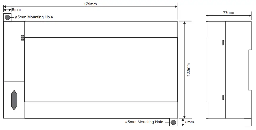 PPI HumiTherm Ultra Temperature Humidity %RH Control and Recording System - microPLC Mounting