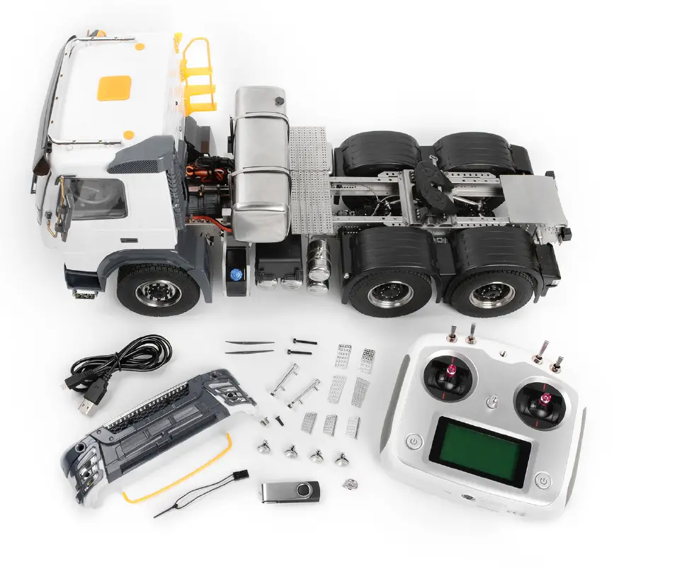 RC4WD VV-JD00035 -14 6x6 Nashorn Semi Truck-FIG-2