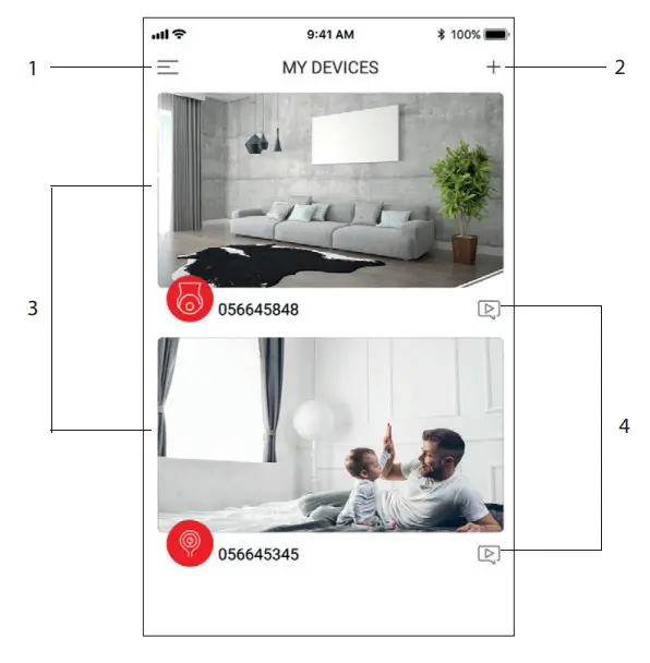 DIOCAM-FI01 HD Indoor WiFi Camera - Use