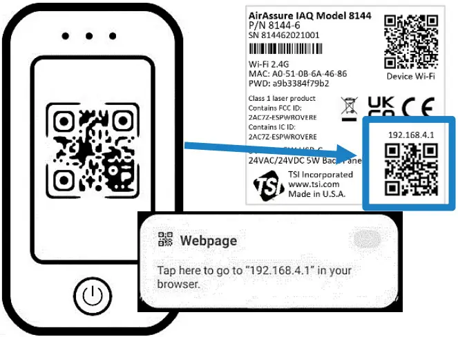 TSI 8144 Air Assure IAQ Monitor - fig 32