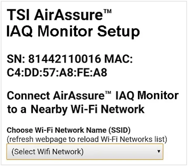 TSI 8144 Air Assure IAQ Monitor - fig 33