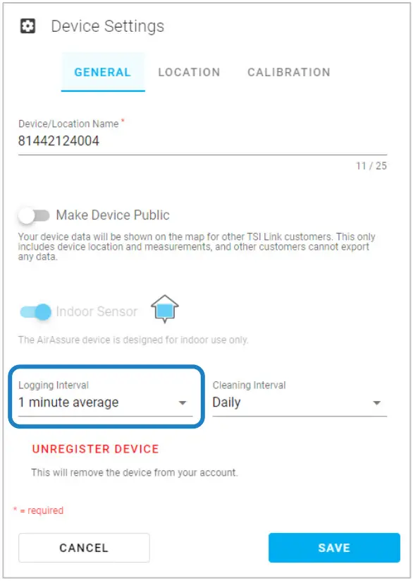 TSI 8144 Air Assure IAQ Monitor - fig 51