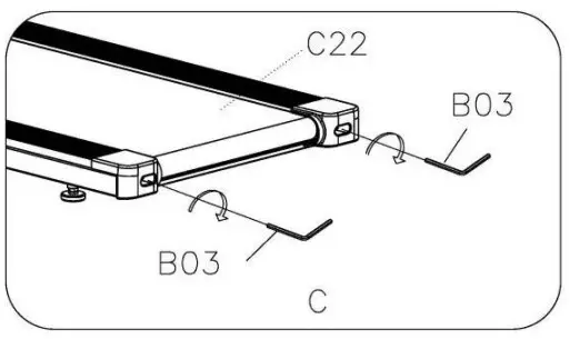 SUNNY HEALTH FITNESS SF-T722051 Hybrid Connected Folding Treadmill - adjust both