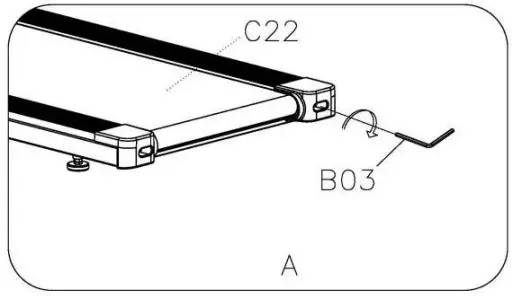 SUNNY HEALTH FITNESS SF-T722051 Hybrid Connected Folding Treadmill - moves