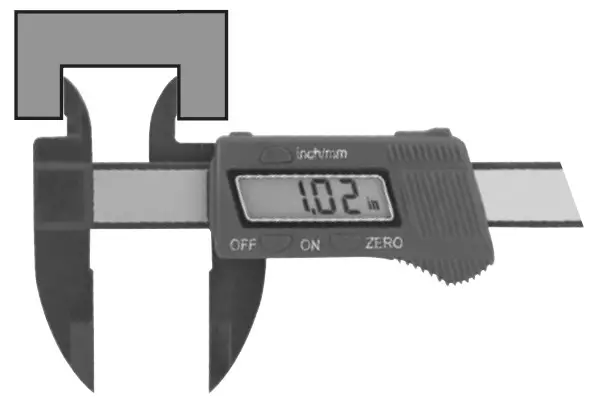 PITTSBURGH 63586 6 Inch Composite Digital Caliper - Instructions