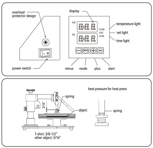 VEVOR-TLM38388-Multifunctional-Digital-Heat-Press-Machine-fig-2