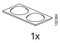 IKEA-DRÖNJÖNS-Wall-Storage-with-Hook-Shelf-FIG 3