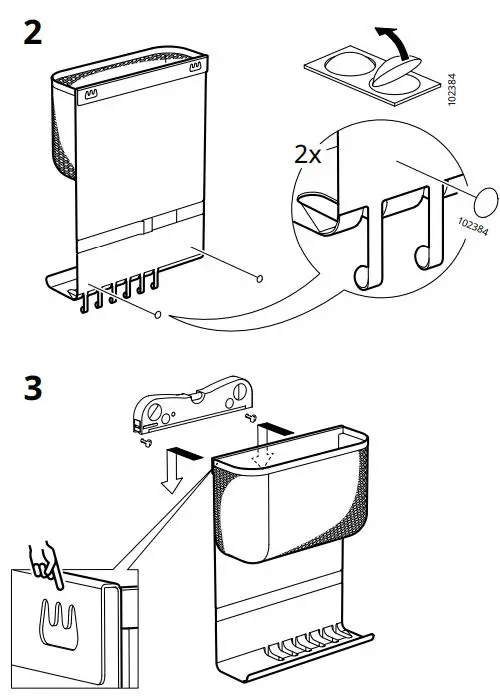 IKEA-DRÖNJÖNS-Wall-Storage-with-Hook-Shelf-FIG 5