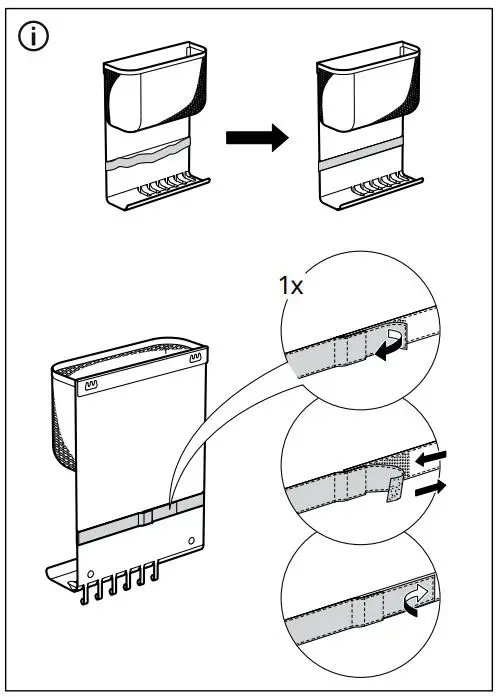 IKEA-DRÖNJÖNS-Wall-Storage-with-Hook-Shelf-FIG 6