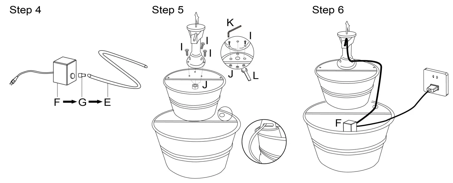glitzhome-GH1512202855-Farmhouse-Metal-Enamel-Fountain-02