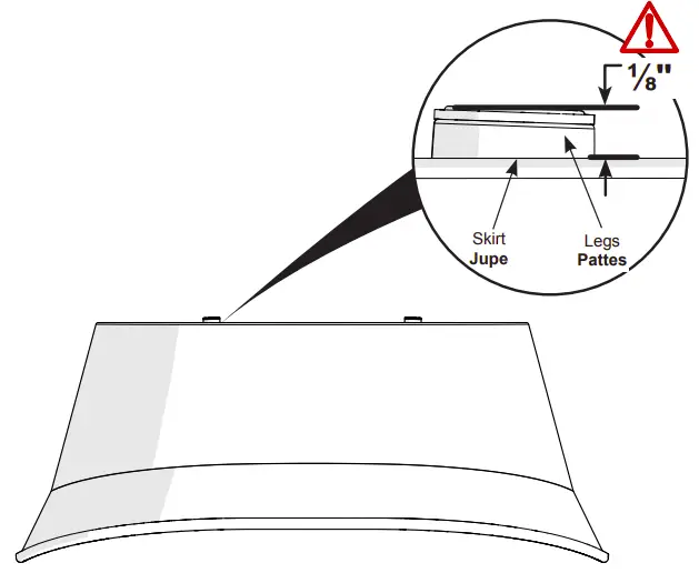 Leveling Legs Adjustment
