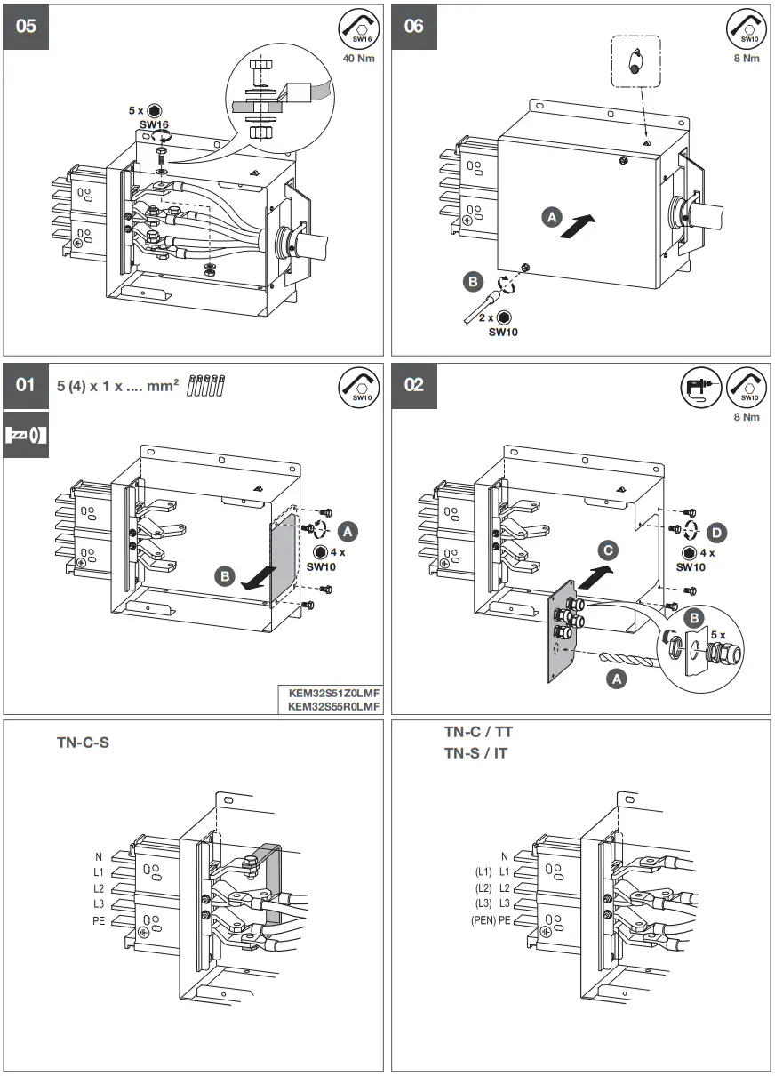 hager KEM32S51Z0LMF Cable End Feeder - fig5