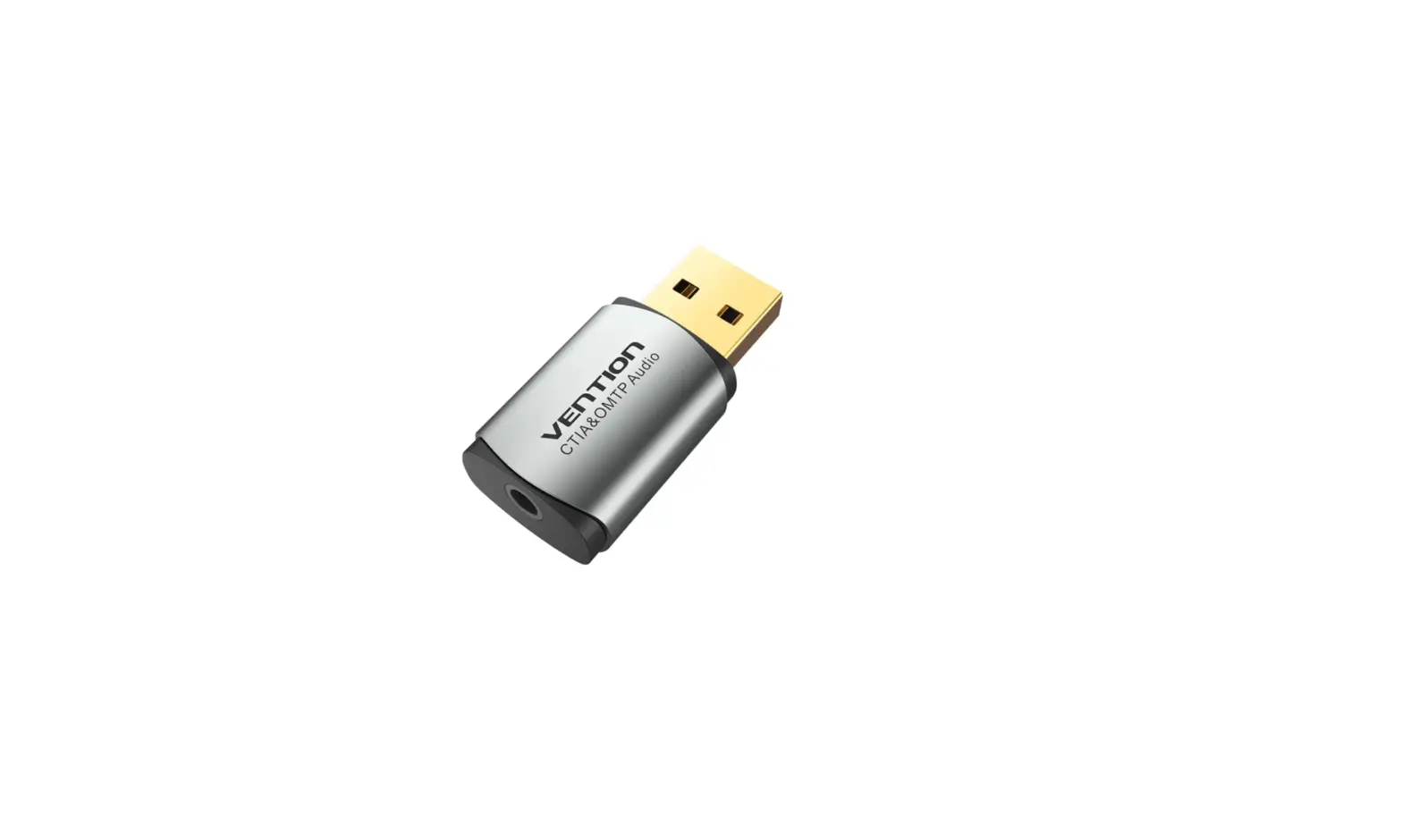 Vention Omtp-ctia Usb External Sound Card Gray Metal Installation Guide