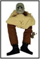 Haunted Hill Farm HHSTMAN-1FLSA 4-ft Zombie A1a