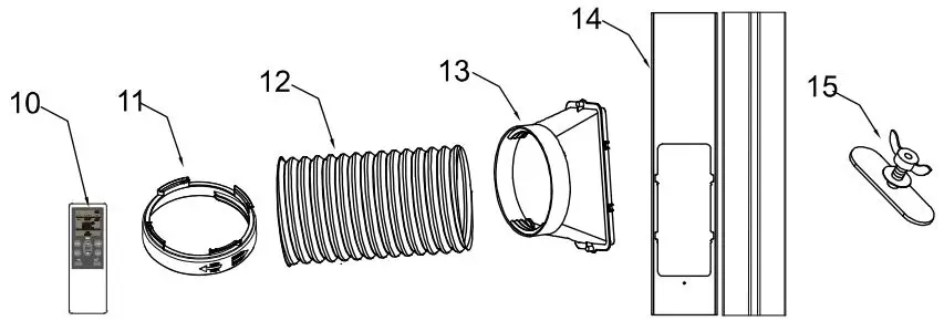 AIREMAX-APH10CE-Portable-Air-Conditioner-fig-2