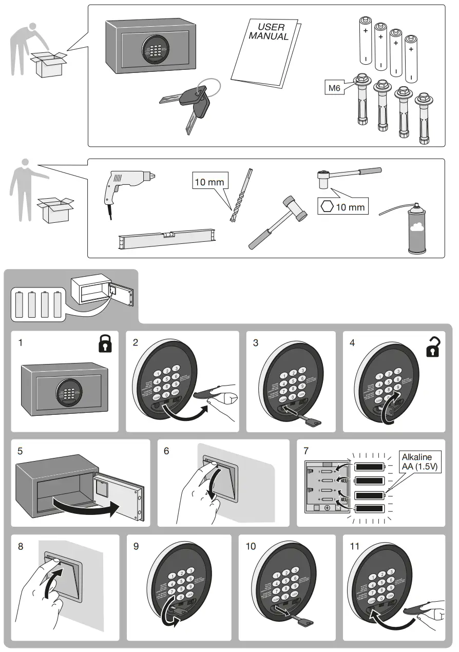 Chubb Code Red Ase Instructions.pdf Chubbsafes Air Hotel User Guide (+ pdf download)