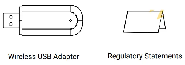 BenQ WD02AT Wireless USB Adapter - Package