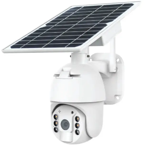 V-TAC VT-11024 WIFI HD Smart Solar Energy PTZ Camera with Sensor
