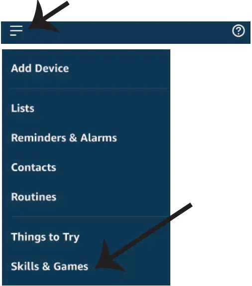 ALEXA SETTINGS