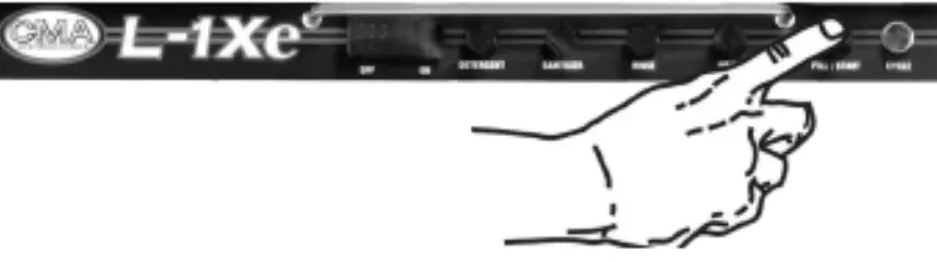 CMA Dishmachines L-1Xe Low Temperature Undercounter Dishwasher Glasswasher - fig 3