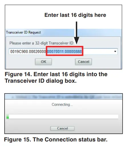 S C TripSaver II Controller Module and USB Transceiver - dialog box