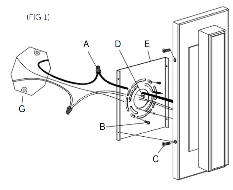 SIGNATURE HARDWARE 464497 Bolero LED Wall Sconce - crossbar