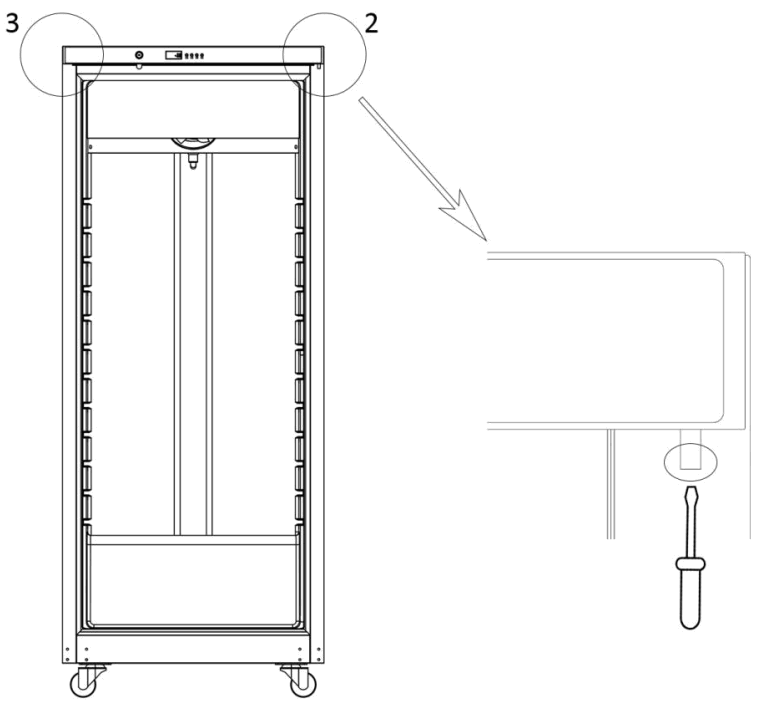 BERG SR59V SF59V Upright Refrigerator and Freezer - fig 2