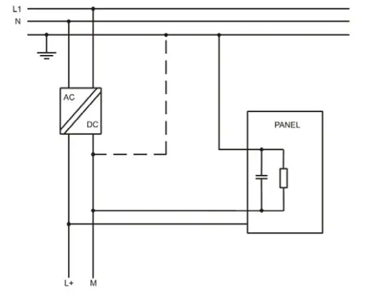 EXOR eXware703 Industrial Digitilization IoT Gateway - POWER SUPPLY 1