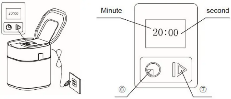 Steba IC 30 Ice Machine - Plug in the device