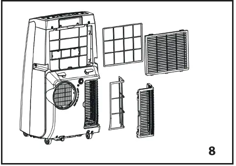 KLC9200 Portable Air Conditioner 09