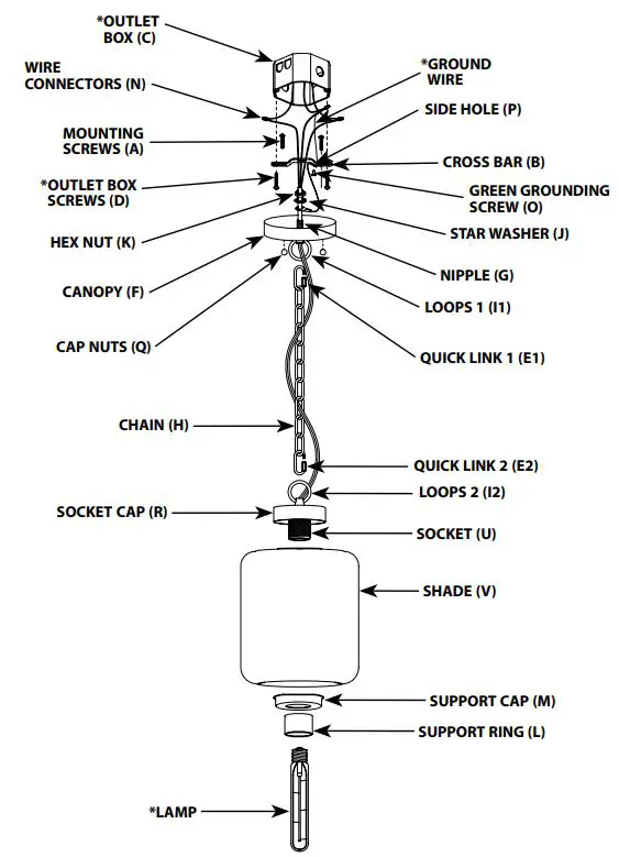 Westinghouse-6130200-Aggie-1-Light-Brushed-Brass-Shaded-Pendant-fig 1