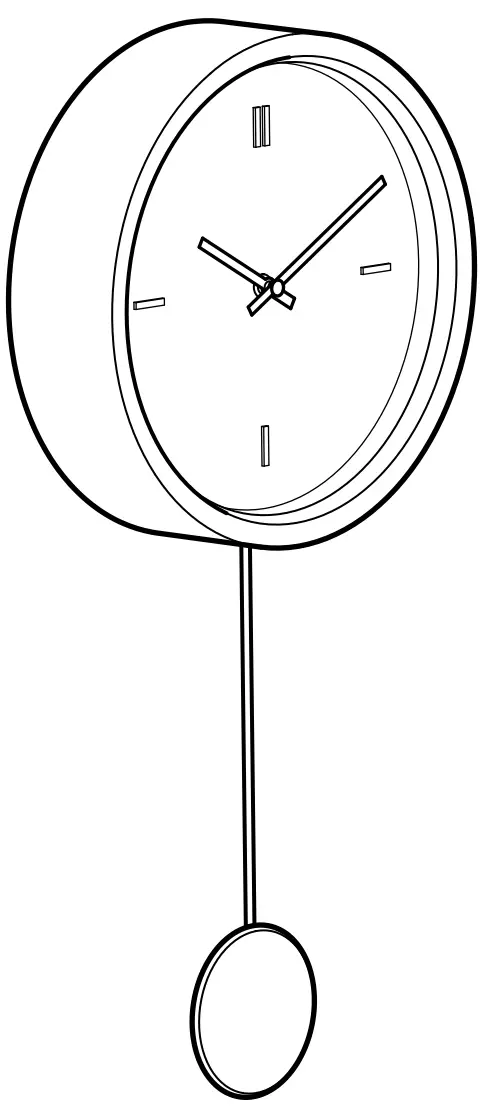 IKEA STURSK Wall Clock