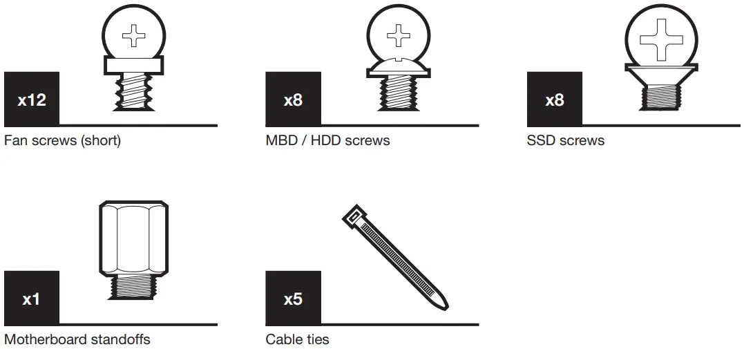 CORSAIR iCUE 2000D RGB Airflow ITX Tower - ACCESSORY