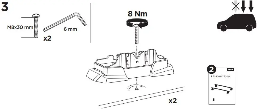 THULE-187034-MERCEDES-Citan-Roof-Rack-Kit-fig-5