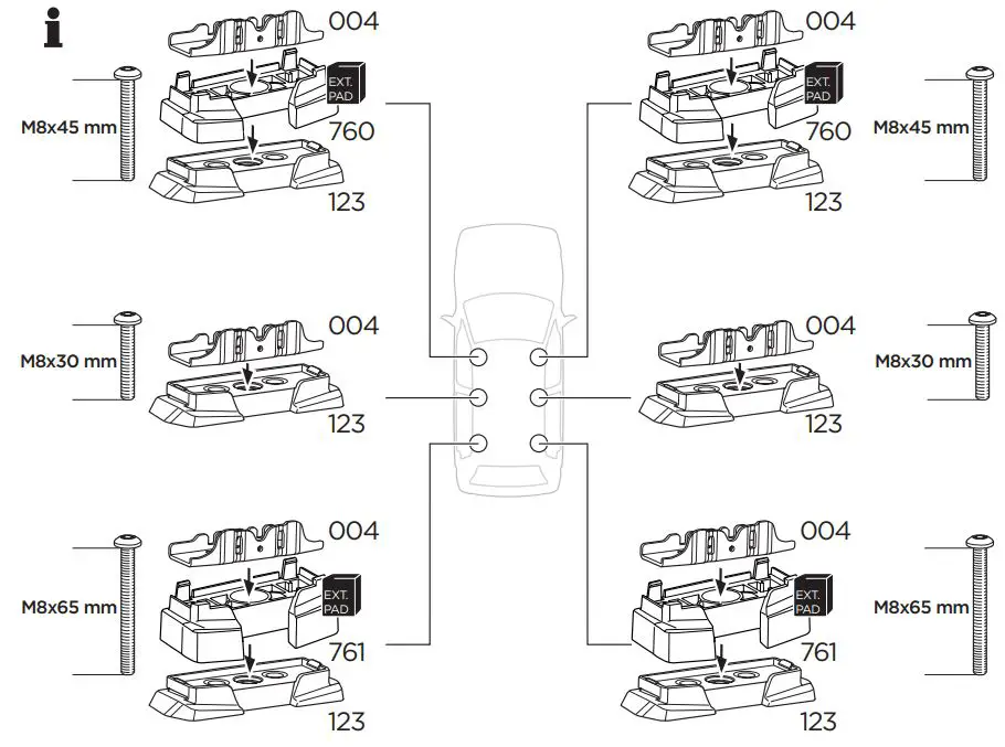 THULE-187034-MERCEDES-Citan-Roof-Rack-Kit-fig-7