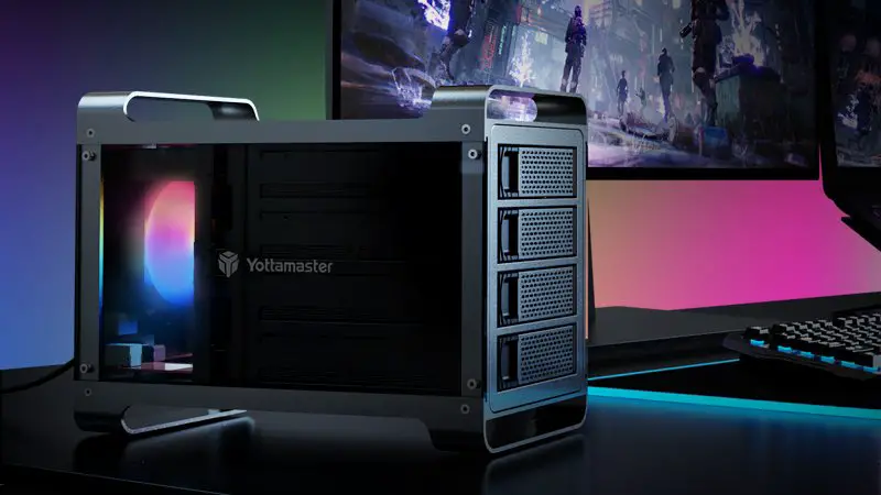 Yottamaster DF4RU3 Multi-bay Hard Drive Enclosure