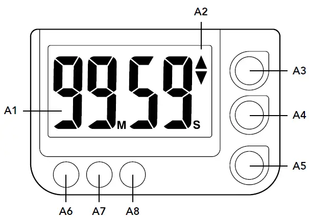 MARATHON-TI030007-Jumbo-Display-Timer-with-LED-Alert-FIG-1