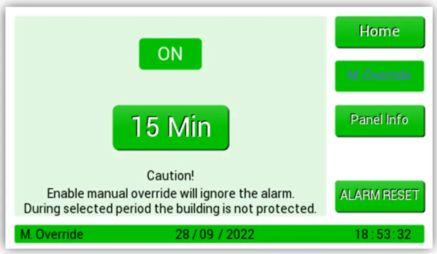 S S NORTHERN Merlin WDP Water Detection Panel - Manual Override