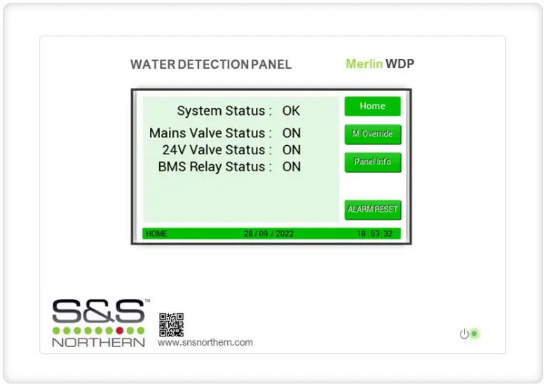S S NORTHERN Merlin WDP Water Detection Panel