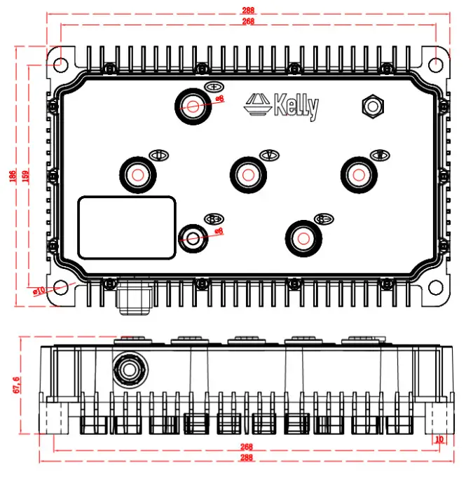 Kelly KLS2422H KLS H Sinusoidal Brushless Permanent Magnet Motor Controller - fig3