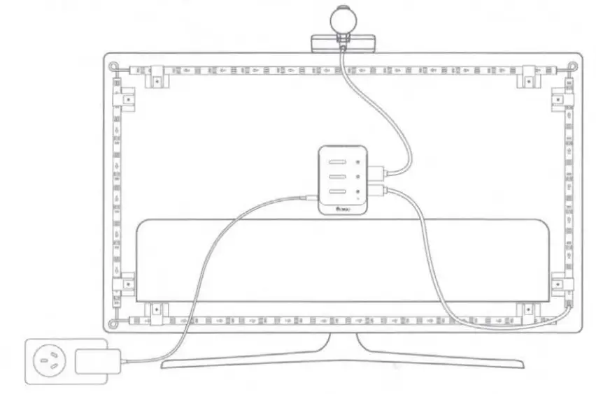 Govee-H6198-Immersion-RGBIC-LED-TV-Backlight-FIG-7