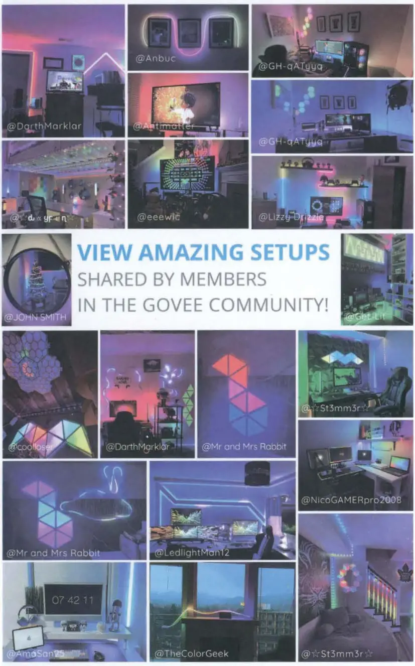 Govee H6198 RGBIC TV Backlight with Camera - FIG 4