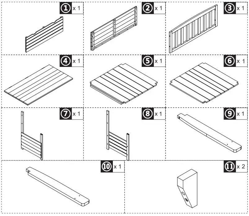 84B-311-Outdoor-Fir-Wood-Storage-Bench-fig-1