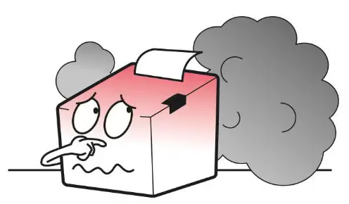 BIXOLON SRP-330III Printer - damage product